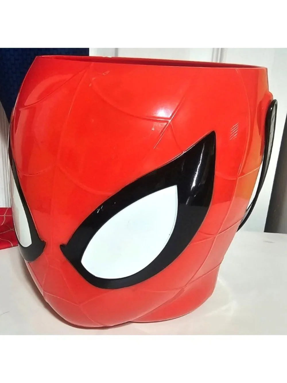 Spiderman 2 Costume Boys 7-8 Hasbro FX Mask Trick or Treat Basket Marvel Bundle - Picture 3 of 10